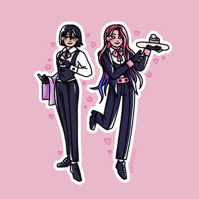 Mizi and Sua (Alien Stage)