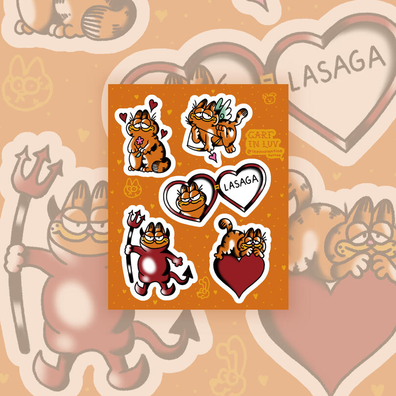 Garfs in Luv Garfield